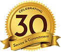 Celebrating 30 years of dedicated service and unwavering commitment.