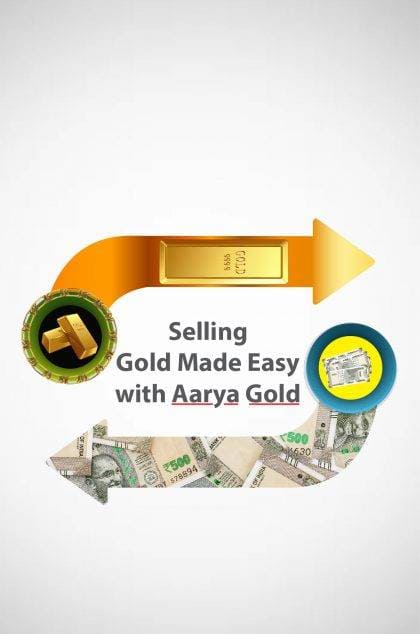 Selling gold made easy with Aarya Gold: a convenient and reliable solution for all your gold selling needs.