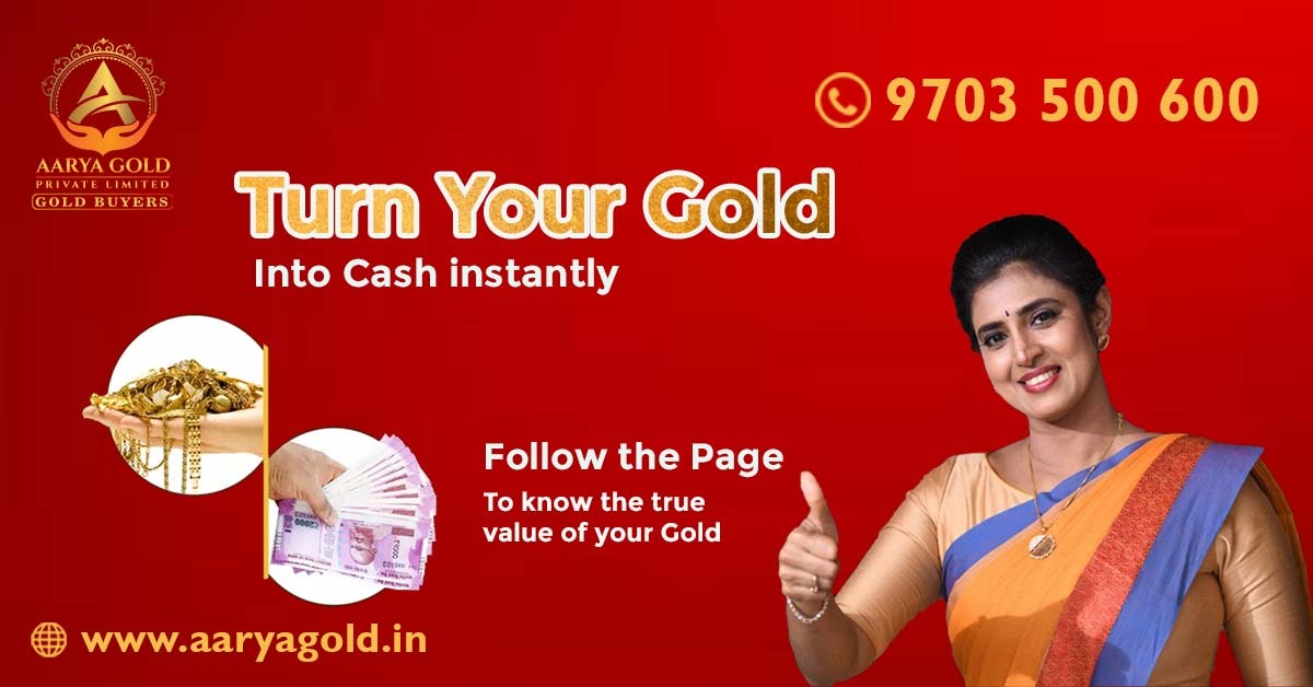 Sell Gold Jewelry for Cash in Minutes – Only at Aarya Gold